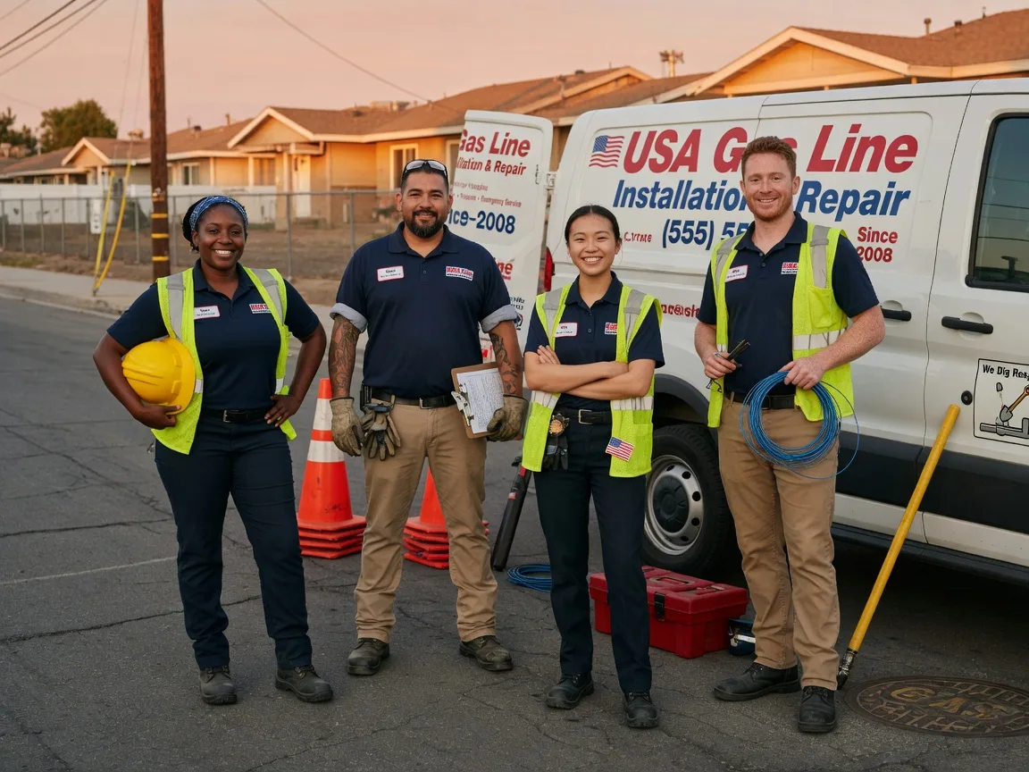 Gas Line Installation company in Canton, KS